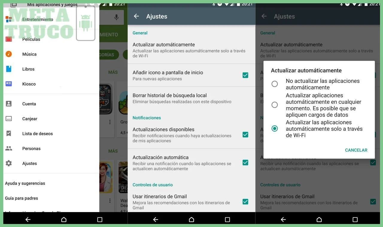 Ajustes para ahorrar datos en Android sin apps