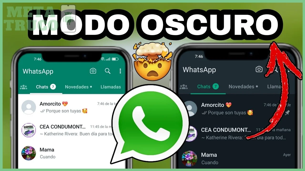 Cómo activar el modo oscuro en WhatsApp sin root
