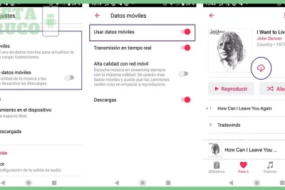 Cómo ahorrar datos en streaming de música