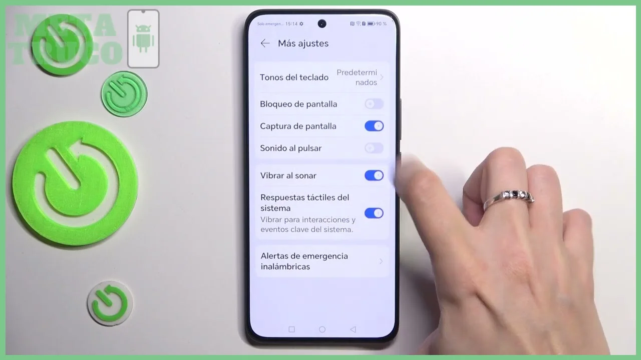 Cómo apagar vibraciones y sonidos para ahorrar batería