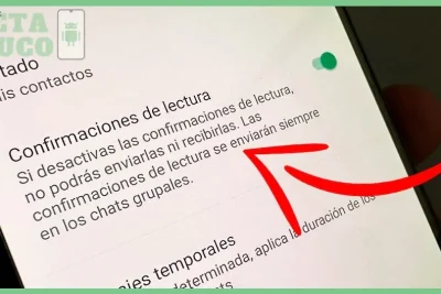 Cómo desactivar la confirmación de lectura en WhatsApp