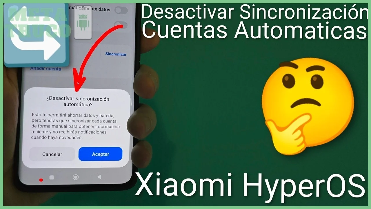 Cómo desactivar la sincronización automática para ahorrar batería