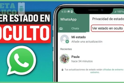 Cómo eliminar el estado de WhatsApp sin que sepan