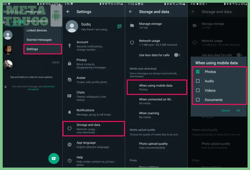 Cómo evitar que guarden tus fotos de perfil en WhatsApp