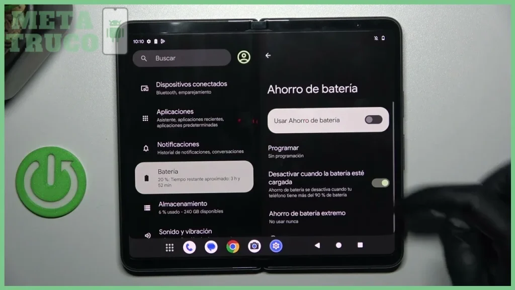 ¿Cómo usar el Ahorro de batería en un teléfono Pixel?