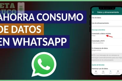 formas de ahorrar datos en WhatsApp