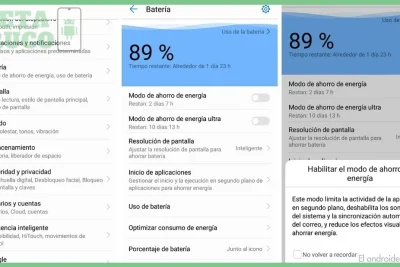 Modo ahorro de batería en Android: cómo activarlo y configurarlo