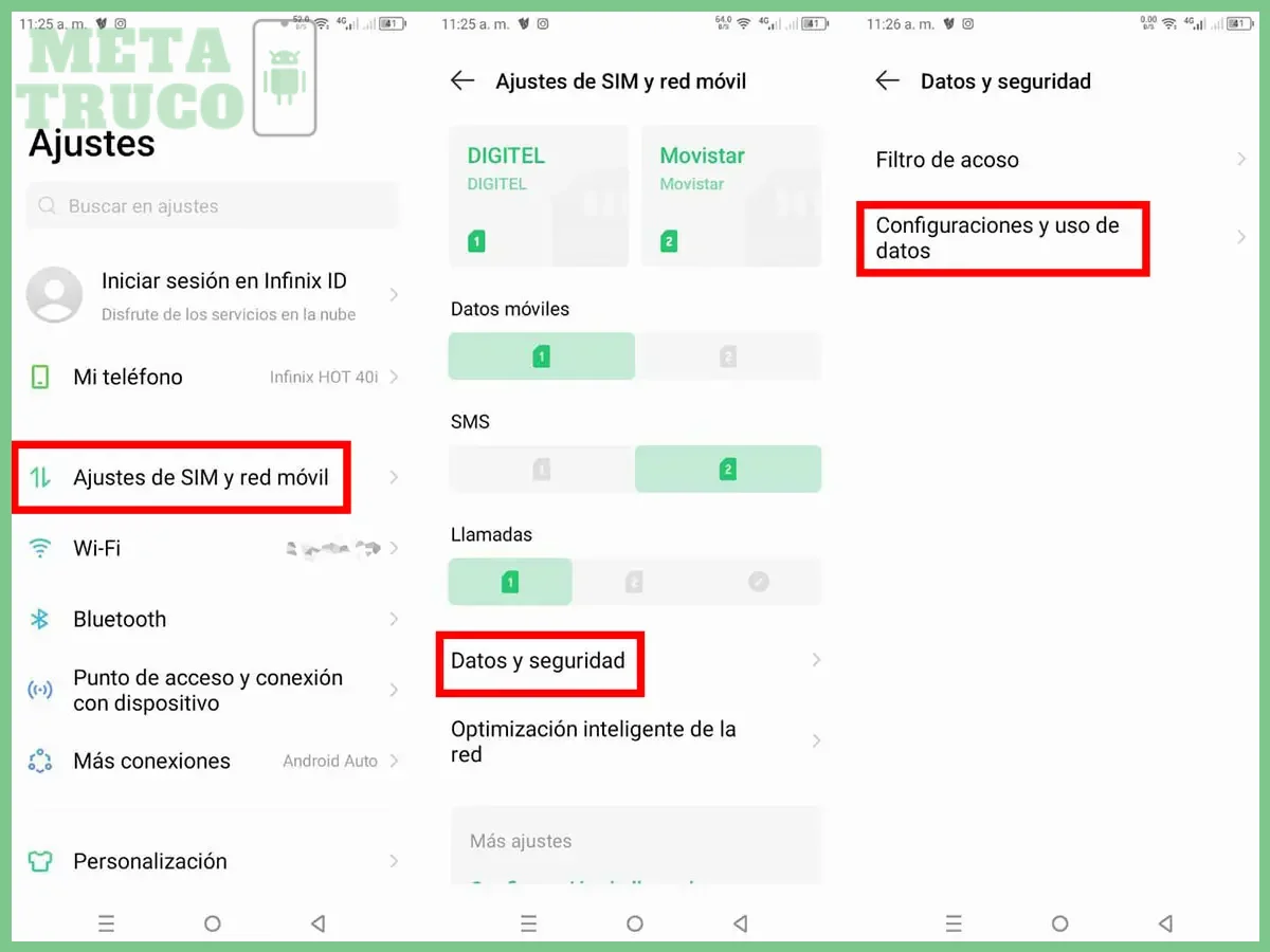 Opción para desactivar datos en segundo plano sin desinstalar la app