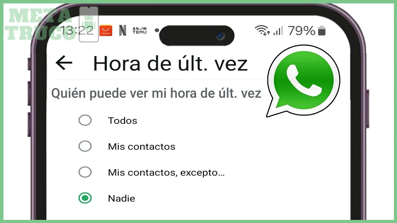 Paso 1 — Entrar a Ajustes de WhatsApp y ubicar la opción de privacidad