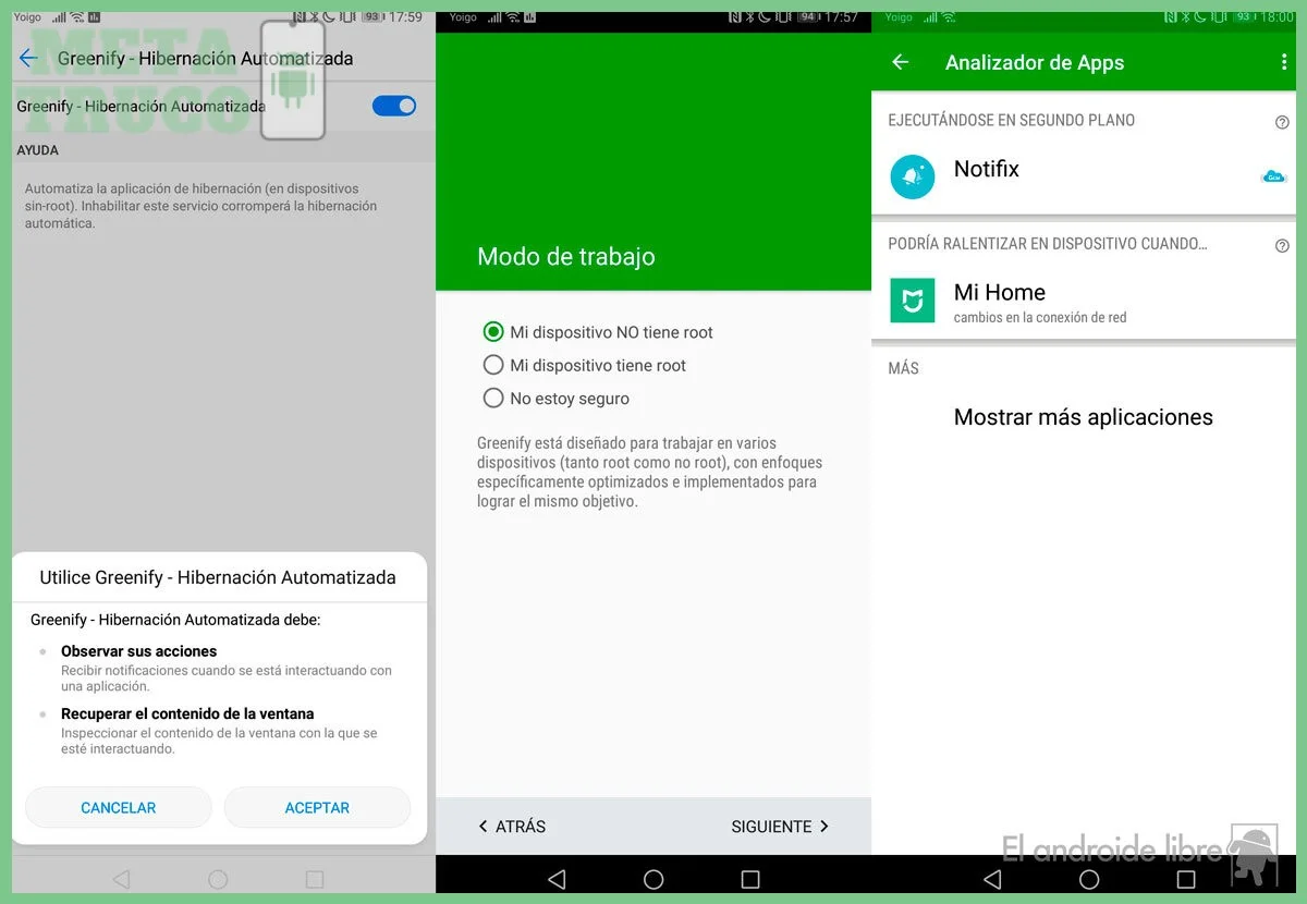 Paso 2 — Limitar aplicaciones en segundo plano y notificaciones