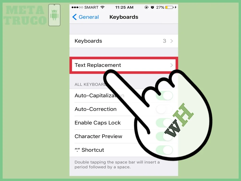 Tener instalado Gboard como teclado predeterminado