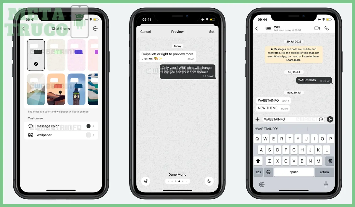 Tener la versión más reciente de WhatsApp instalada