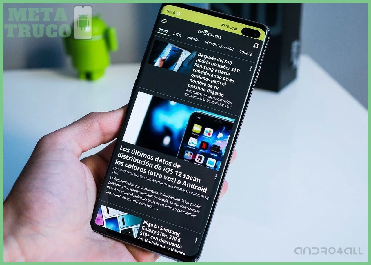 Tener una pantalla OLED o AMOLED, no LCD, para un ahorro real