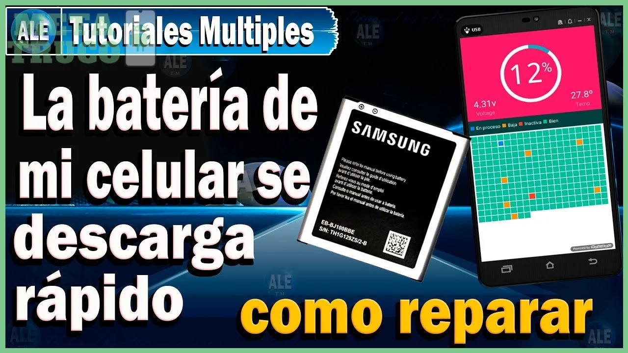 Verificar el estado de la batería en los ajustes del sistema