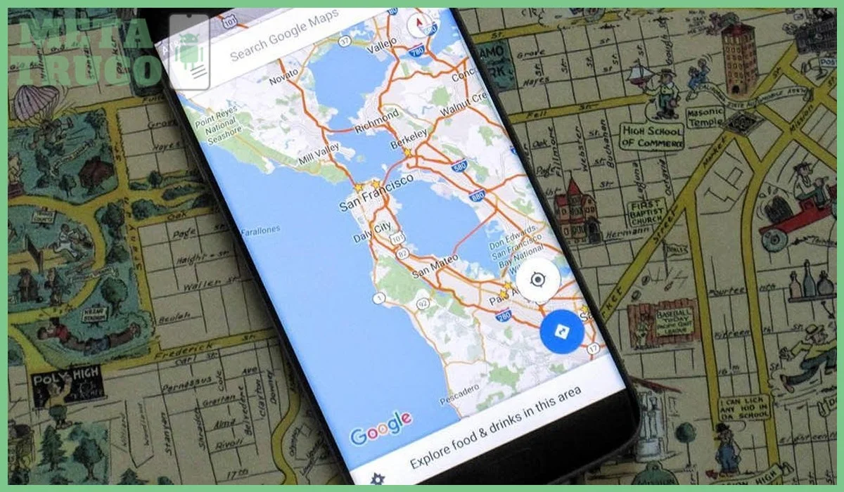 Versión más reciente de Google Maps instalada