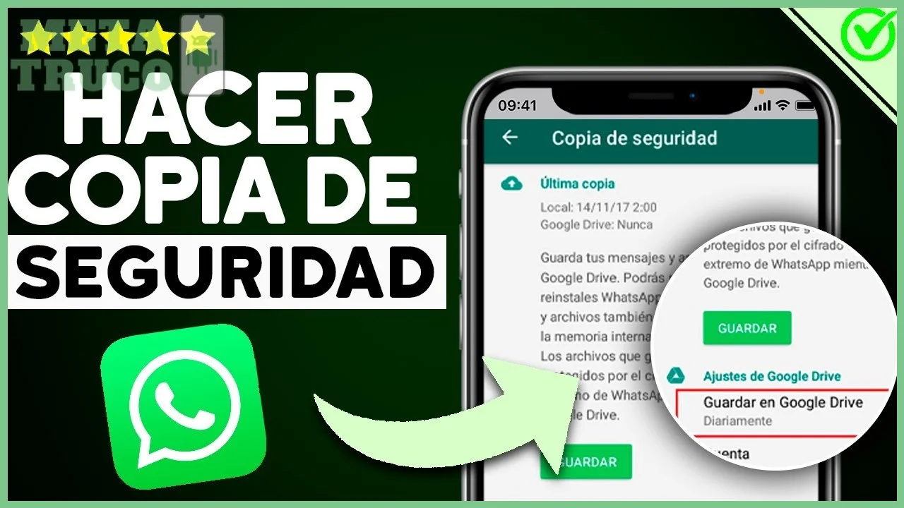 Versión más reciente de WhatsApp instalada en el dispositivo